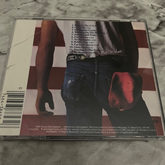 Bruce Springsteen- Born In The U.S.A. CD - Picture 5 of 6